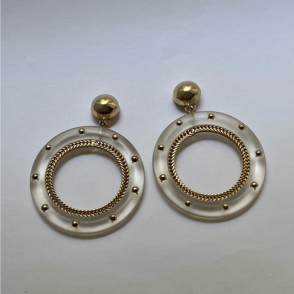 Sharra Pagano Hoop Earrings - RARE - Picture 7 of 8